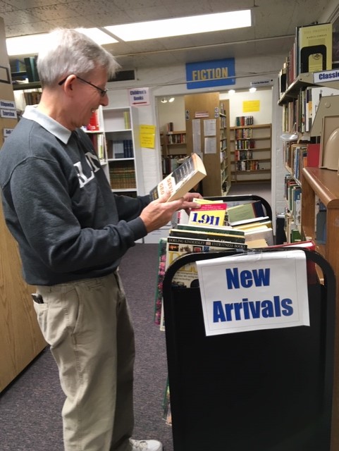 Madison library volunteer