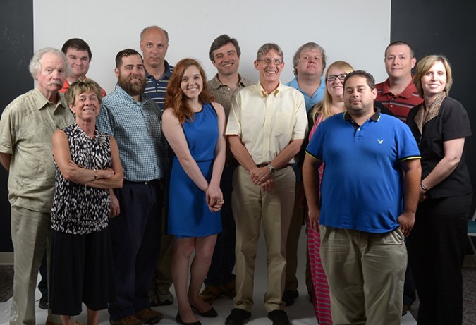 Bob newsroom staff in 2015